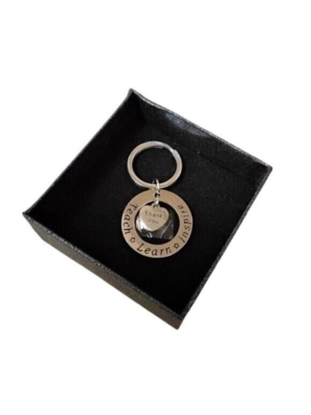 Udobuy Teacher Appreciation Keychain Silver